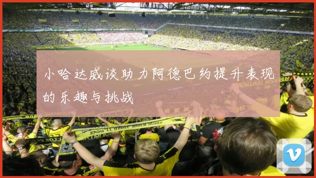 小哈达威谈助力阿德巴约提升表现的乐趣与挑战